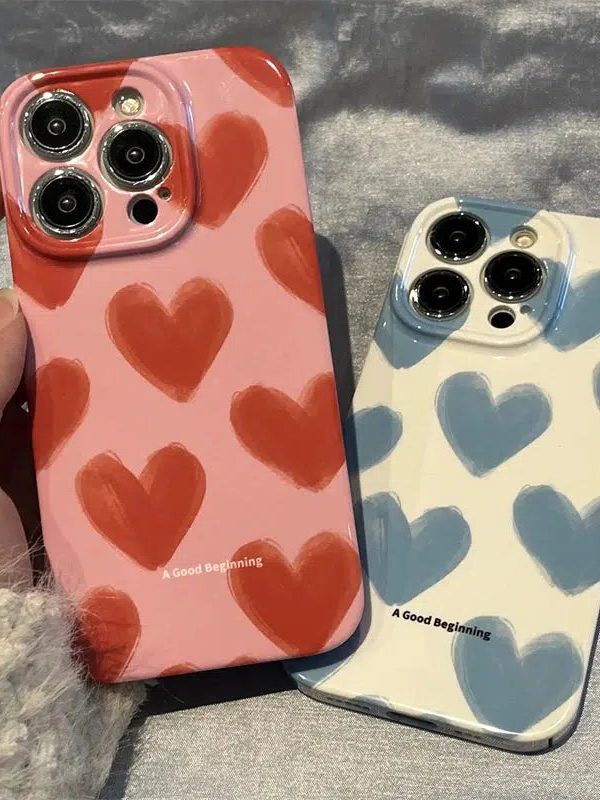 Heart Painting Phone Case