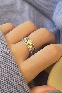 Hearts Band Ring