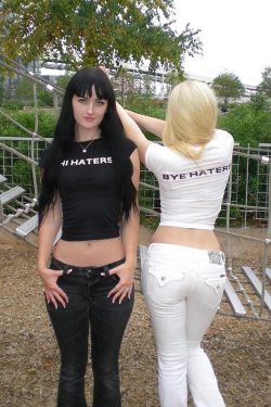Hi & Bye Haters Crop Top