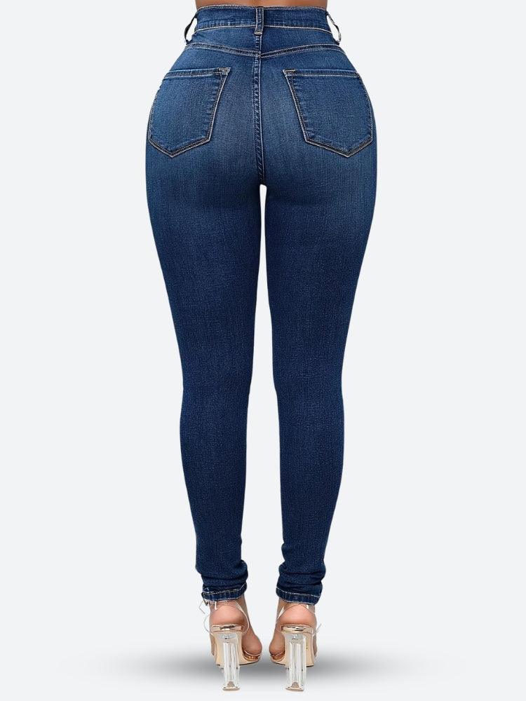High Rise Denim Skinny Jeans High Rise Denim Skinny Jeans