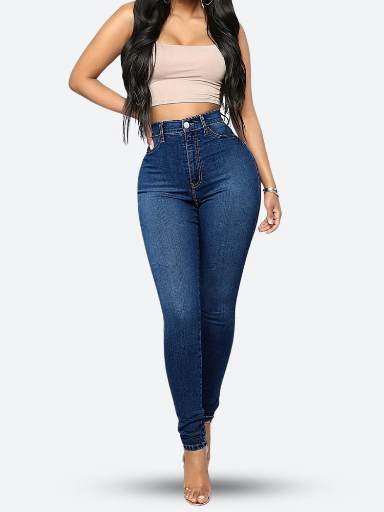 High Rise Denim Skinny Jeans High Rise Denim Skinny Jeans