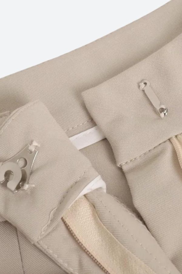 High Waisted Tailored Pants