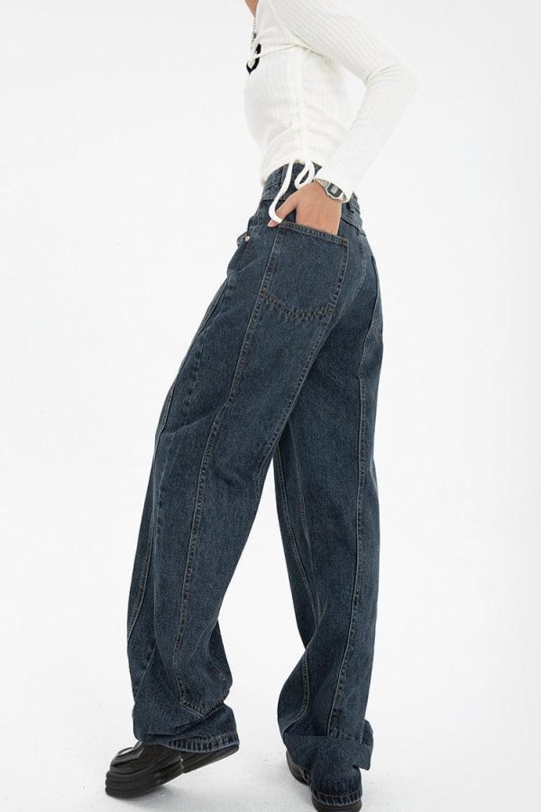 High Waisted Wide Leg Jeans