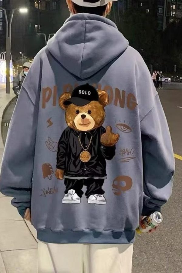 Hip Hop Teddy Hoodie
