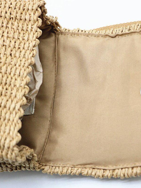 Home Design Straw Backpack