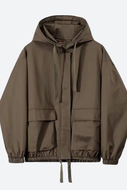 Hooded Parachute Jacket