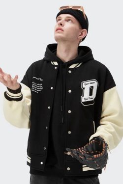 I Don't Give Damn Baseball Varsity Jacket