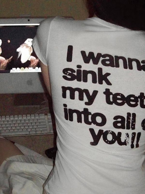 I Wanna Sink My Teeth Tee