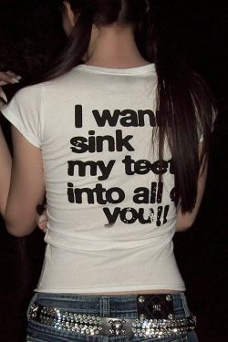 I Wanna Sink My Teeth Tee
