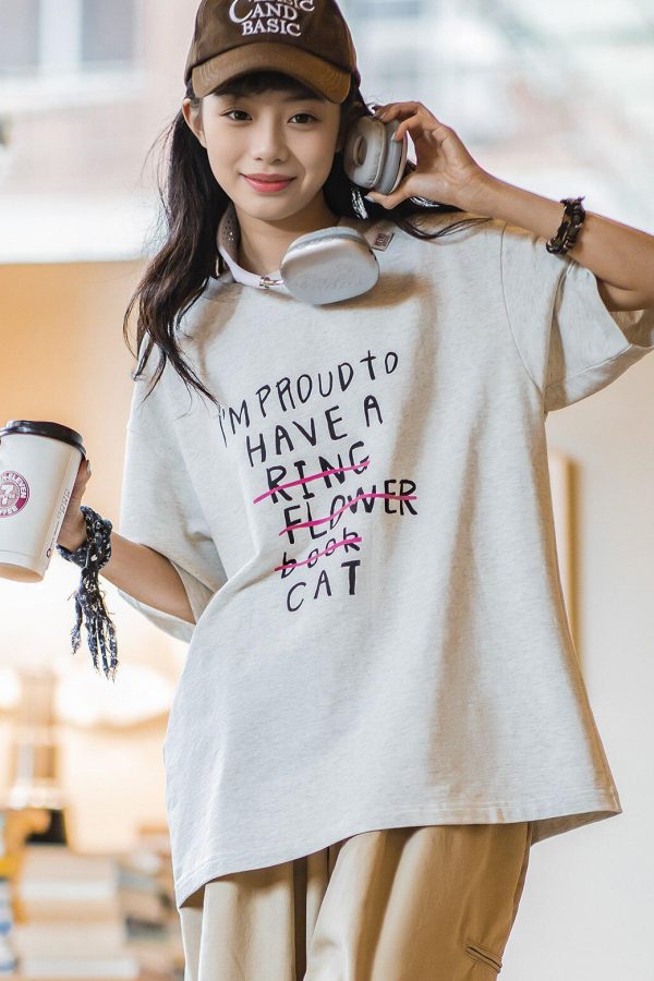 I'm Proud To Have A Cat Tee