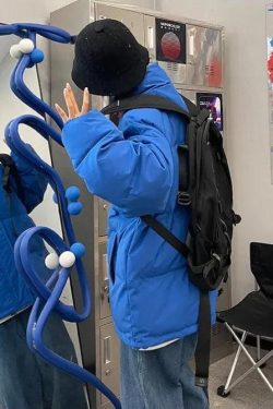 Indie High Neck Puffer Jacket