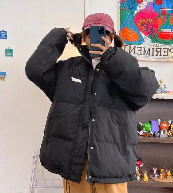 Indie High Neck Puffer Jacket