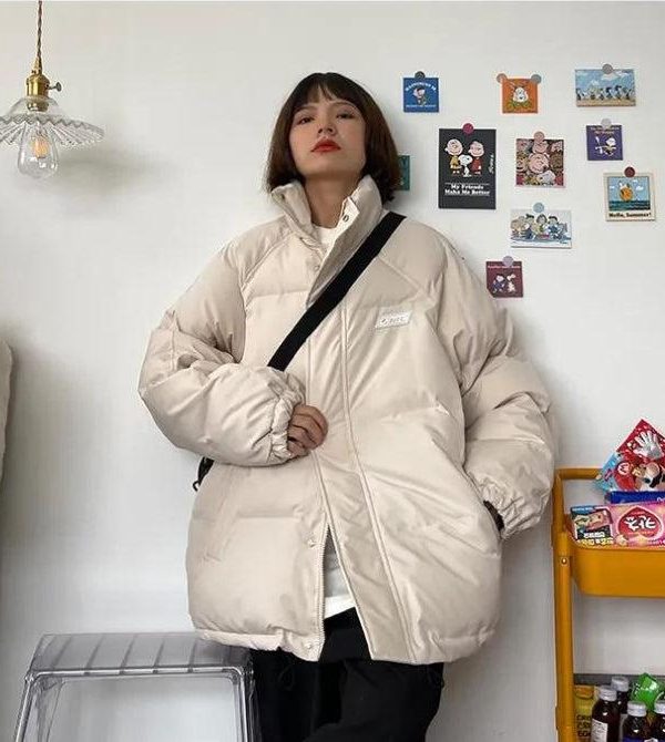 Indie High Neck Puffer Jacket