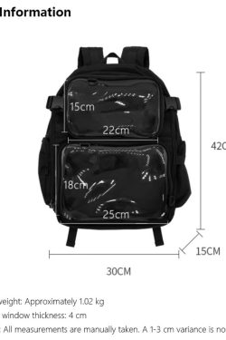 Ita Bag Backpack Enamel Pin Display Bag