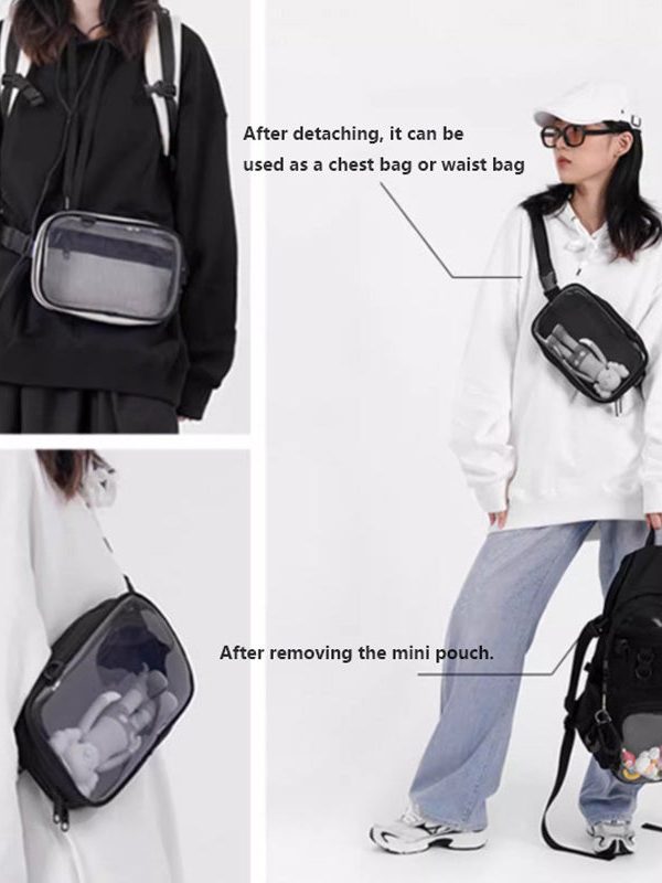 Ita Bag Backpack Enamel Pin Display Bag