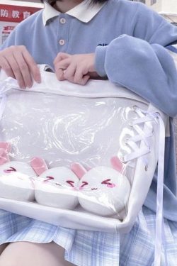 Ita Bag Layer Ribbon Deco Tote Bag Large