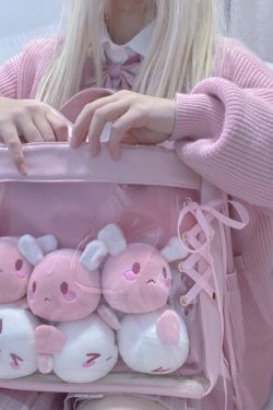 Ita Bag Layer Ribbon Deco Tote Bag Large