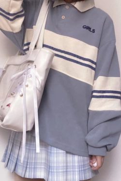 Ita Bag Layer Ribbon Deco Tote Bag Large