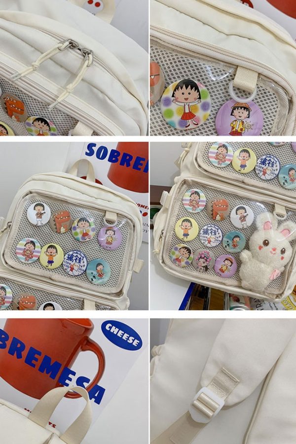 Ita Bag Pin Display Backpack with Insert
