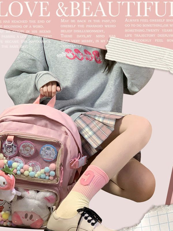 Ita Bag Pin Display Backpack with Insert