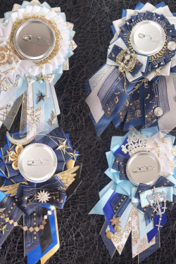 Ita Bag Rosette Ribbon Badge Display 75mm