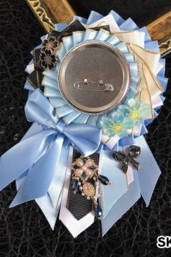 Ita Bag Rosette Ribbon Badge Display 75mm