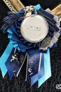 Ita Bag Rosette Ribbon Badge Display 75mm