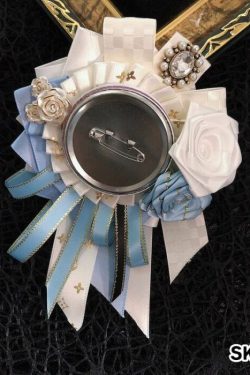 Ita Bag Rosette Ribbon Badge Display 75mm