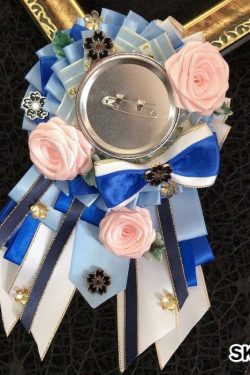 Ita Bag Rosette Ribbon Badge Display 75mm