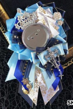 Ita Bag Rosette Ribbon Badge Display 75mm
