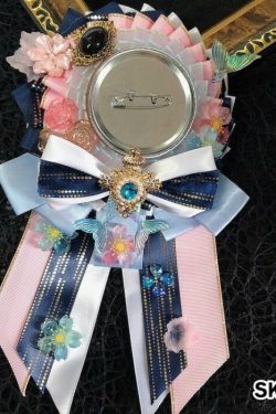 Ita Bag Rosette Ribbon Badge Display 75mm