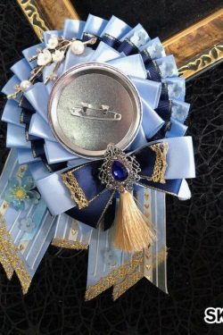 Ita Bag Rosette Ribbon Badge Display 75mm