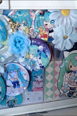 Ita Handbag DIY Badge Clear Window Ita Bag