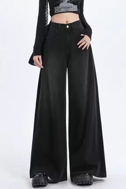 Italian Light Blue Pockets High Waist Denim Pants Spring