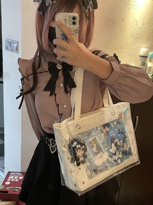 Japanese Lace-Up Ita Bag