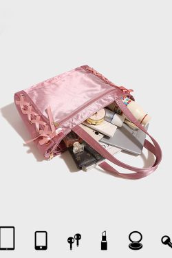 Japanese Lace-Up Ita Bag