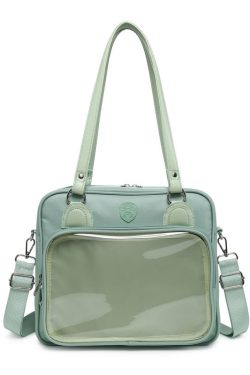 Kawaii Bear, Rabbit, Cat Square Student Ita Bag