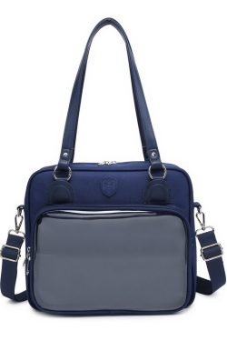 Kawaii Bear, Rabbit, Cat Square Student Ita Bag