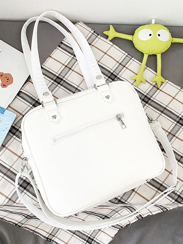Kawaii Candy Color Ita JK Lolita PU Crossbody Shoulder Bag