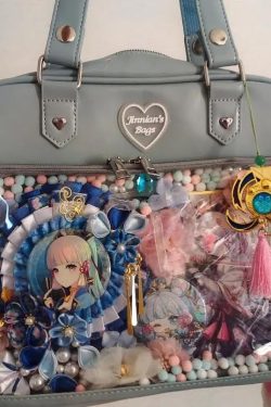 Kawaii Candy Color Ita JK Lolita PU Crossbody Shoulder Bag