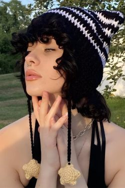 Kawaii Cat Ear Knitted Beanie