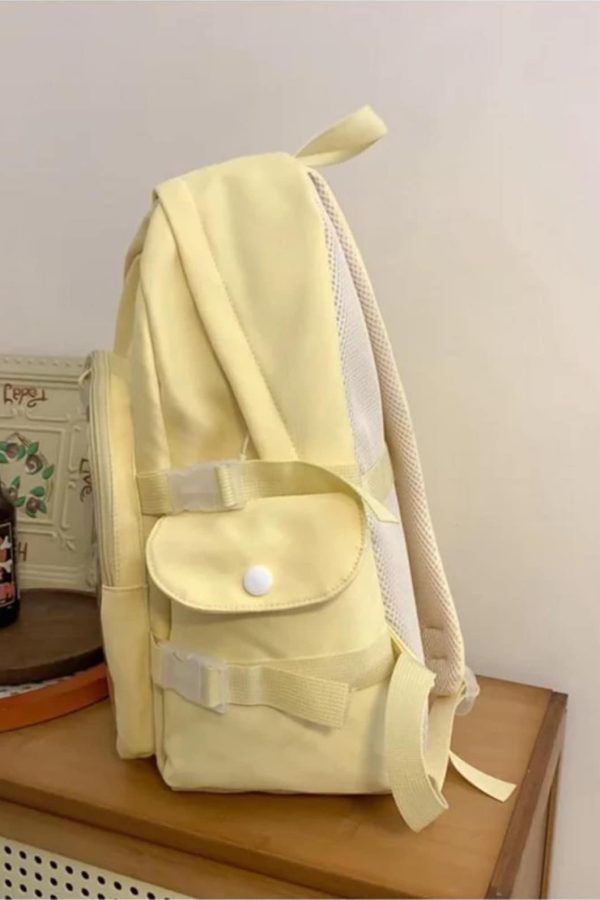 Kawaii Ita Backpack: Transparent Plush Doll Display - Anime School Bag
