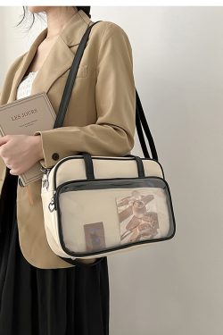 Kawaii Ita Crossbody Shoulder Women Transparent JK Bag Handbags