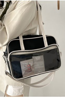 Kawaii Ita Crossbody Shoulder Women Transparent JK Bag Handbags