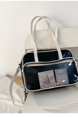 Kawaii Ita Crossbody Shoulder Women Transparent JK Bag Handbags
