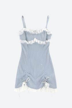 Kawaii Mini Dress & Crop Cardigan Two Piece Set