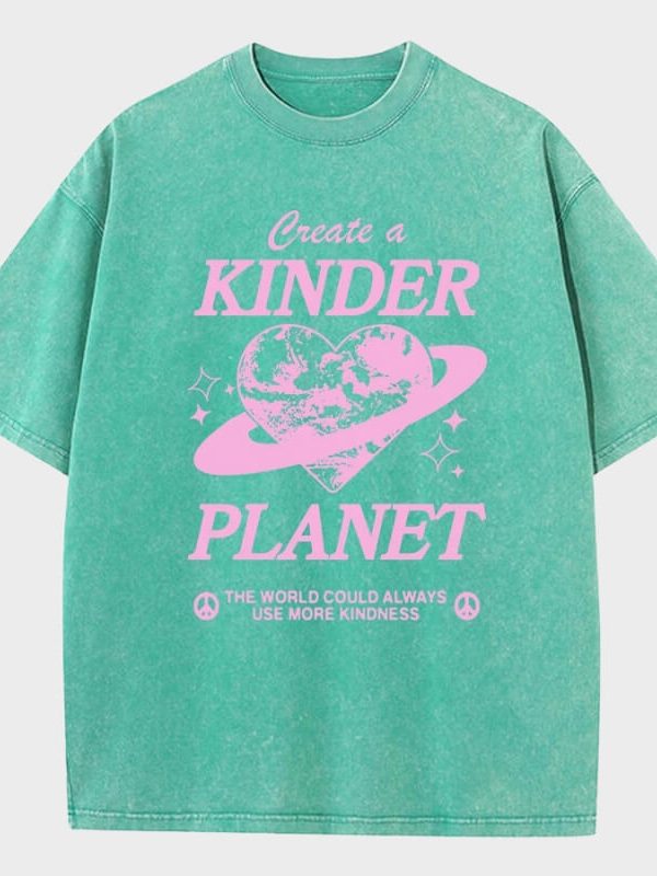 Kinder Planet Tee