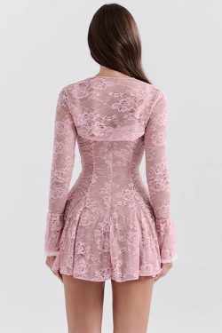 Lace Bolero Mini Dress
