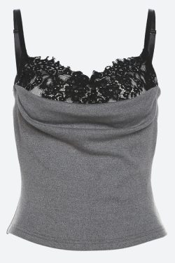 Lace Bra Layered Top