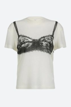 Lace Bra Tee